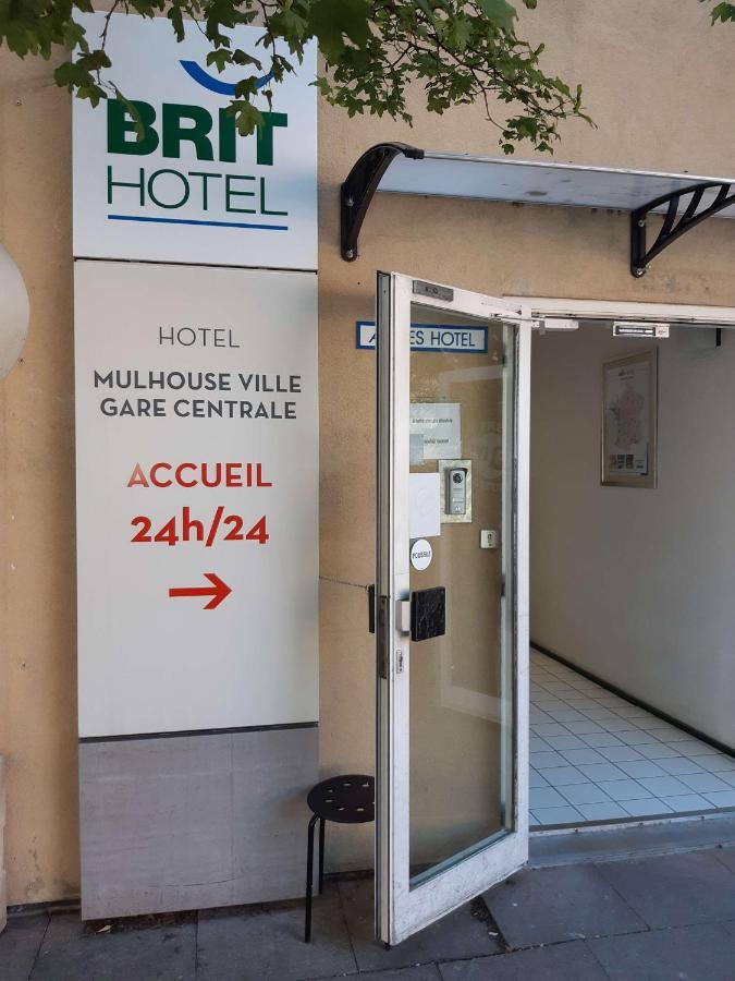 Brit Hotel Mulhouse Centre Exterior foto